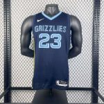 Men's Derrick Rose Blue Away Team Jersey - Image 9