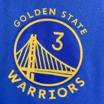 Men's Jordan Poole Blue Away Team Jersey - Image 8
