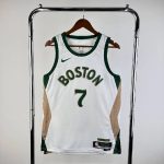 Men's 2024 Jaylen Brown White Team Jersey - City Edition