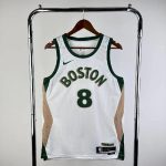 Men's 2024 Kristaps Porzingis White Team Jersey - City Edition