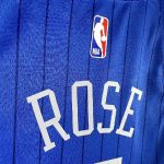Men's 2024 Derrick Rose Blue Team Jersey - City Edition - Image 6