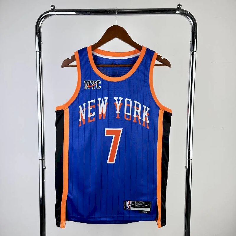 Men's 2024 Carmelo Anthony Blue Team Jersey - City Edition