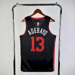 Men's 2024 Bam Adebayo Black Team Jersey - City Edition - Image 2