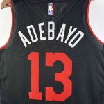 Men's 2024 Bam Adebayo Black Team Jersey - City Edition - Image 3