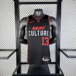 Men's 2024 Bam Adebayo Black Team Jersey - City Edition - Image 7