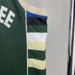 Men's 2023 Damian Lillard Green Away Team Jersey - Image 7