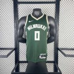 Men's 2023 Damian Lillard Green Away Team Jersey - Image 11