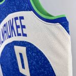 Men's 2024 Damian Lillard Blue Team Jersey - City Edition - Image 3