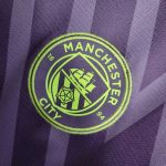 Manchester City 2023/24 Goalkeeper Jersey Purple - Image 8
