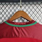 Portugal 2016/17 Home Long Sleeves Retro Jersey - Image 5