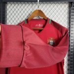 Portugal 2016/17 Home Long Sleeves Retro Jersey - Image 8
