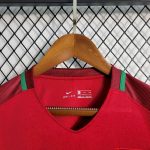 Portugal 2016/17 Home Long Sleeves Retro Jersey - Image 11