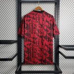 Manchester United 2023/24 Pre-Match Training Jersey Red Black - Image 7