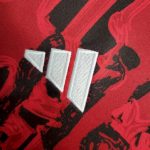Manchester United 2023/24 Pre-Match Training Jersey Red Black - Image 8