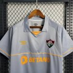 Fluminense 2023/24 Pre-Match Training Jersey Grey - Image 7