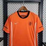 Netherlands 2010 Home Retro Jersey - Image 4