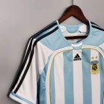 Argentina 2006 Home Retro Jersey - Image 6