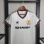 Manchester United 1983/84 Away Retro Jersey - Image 8