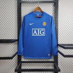 Manchester United 2008/09 Third Long Sleeves Retro Jersey