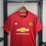 Manchester United 2016/17 Home Retro Jersey - Image 5