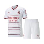 AC Milan 2022/23 Away Kids Kit
