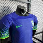 Brazil 2022 World Cup Away Jersey Player Version - Image 6