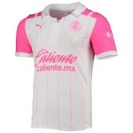 Chivas Puma 2021/22 Breast Cancer Replica Jersey - White/pink - Image 2