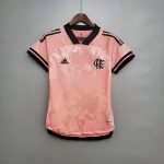 Flamengo 2020 Pink October Rosa Womens Jersey - Image 3