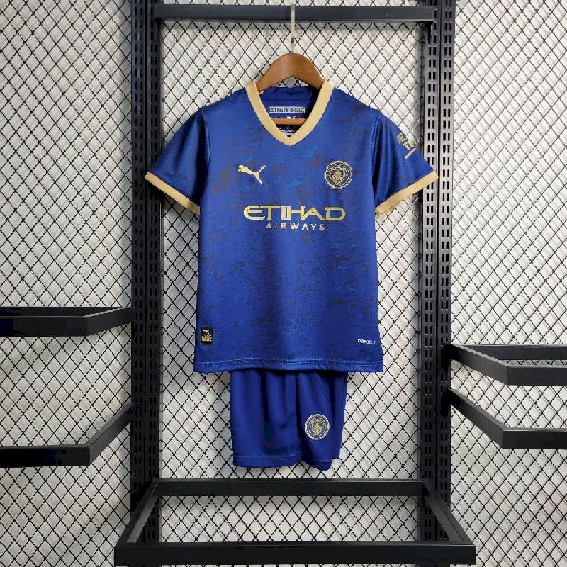 Manchester City 2023/24 Blue Special Edition Kids Kit