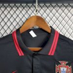 Portugal 2023/24 Black Polo - Image 4
