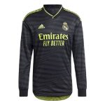 Real Madrid 2022/23 Long Sleeve Jersey Third Jersey