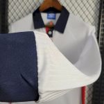 England 1998 Home Long Retro Jersey - Image 4