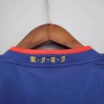 Spain 2010 World Cup Away Long Sleeves Retro Jersey - Image 5