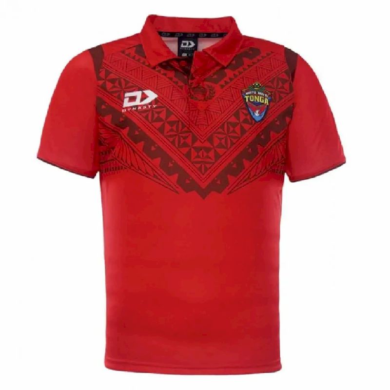 Tonga Rugby League 2022 Mens Media Polo