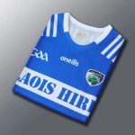 Laois GAA 2023 Mens Home 3 Stripe Jersey - Image 17