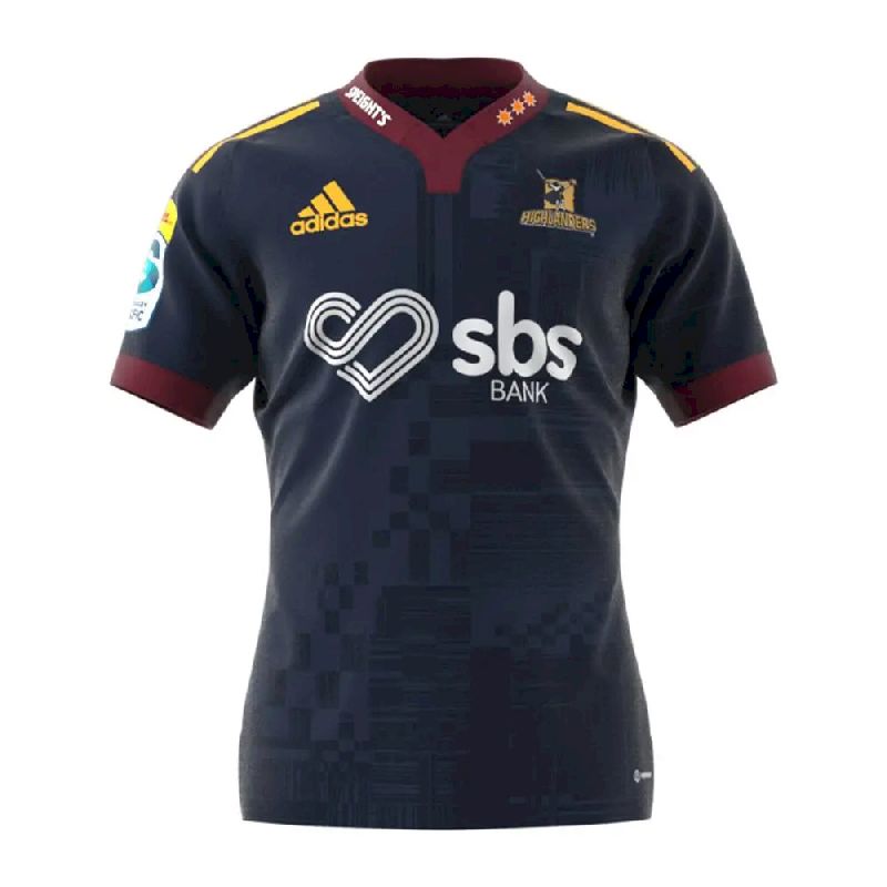 Highlanders 2023 Men's Super Rugby Home Jersey