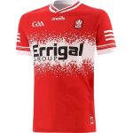 Derry GAA 2024 Men's Home Jersey - 3 Stripe