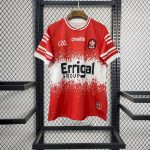 Derry GAA 2024 Men's Home Jersey - 3 Stripe - Image 9