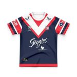Kids Sydney Roosters 2024 Home Rugby Jersey