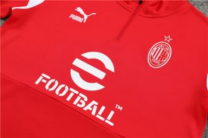 AC Milan 2023/24 Half-Zip Adult Sweater+Pant 14001 - Image 7