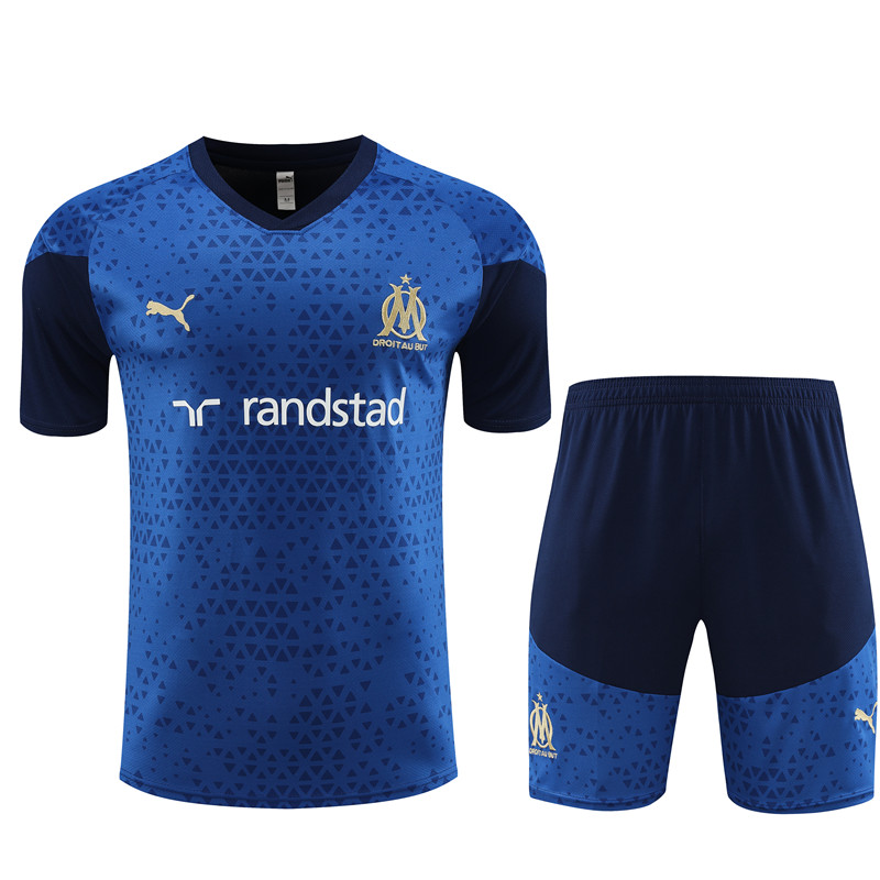 Marseille 2023/24 Training Adult Jersey+Short 14001