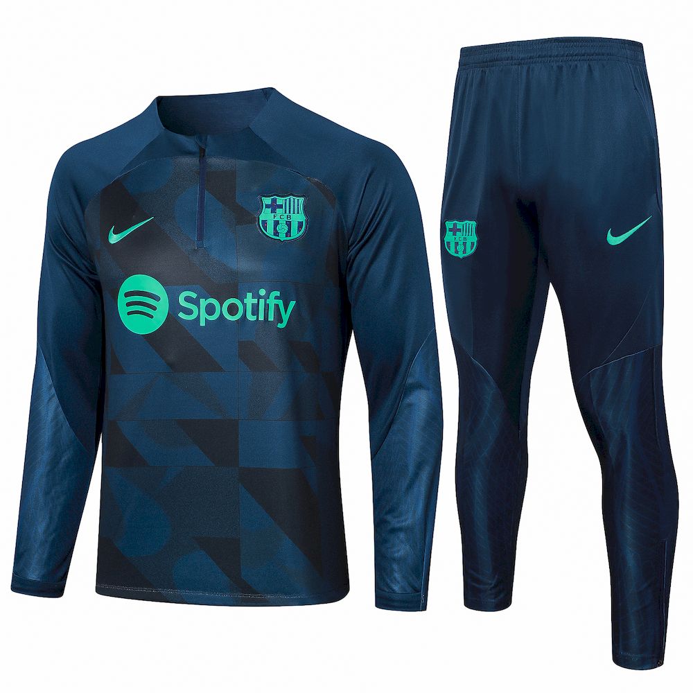 Barcelona 2023/24 Half-Zip Adult Sweater+Pant 815