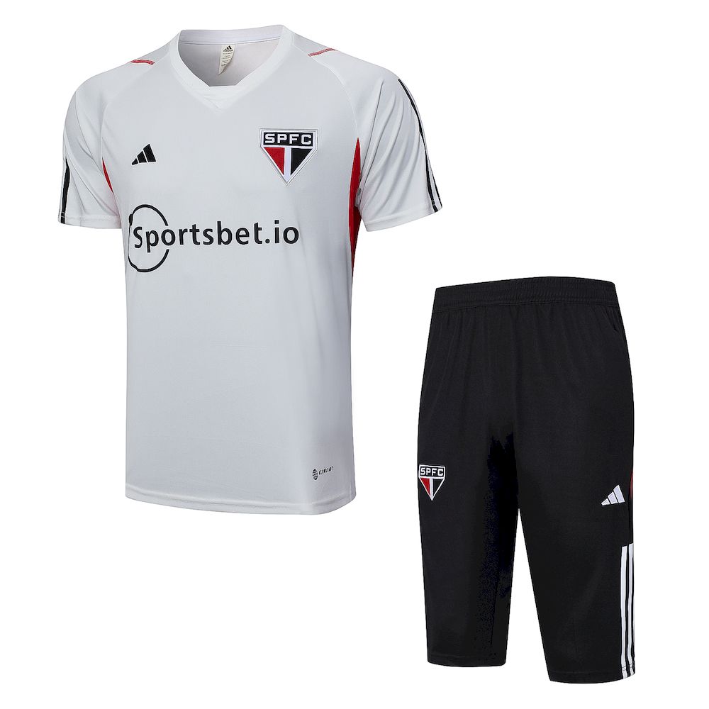 Sao Paulo 2023/24 Training Adult Jersey+3/4 Short 815