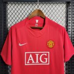 Manchester United 2007/08 Home Retro Jersey - Image 4