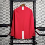 Manchester United 2007/08 Home Long Sleeves Retro Jersey - Image 2