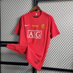 Manchester United 2007/08 Home UCL Retro Jersey