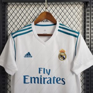 Real Madrid 2017/18 Home Retro Jersey - Image 9