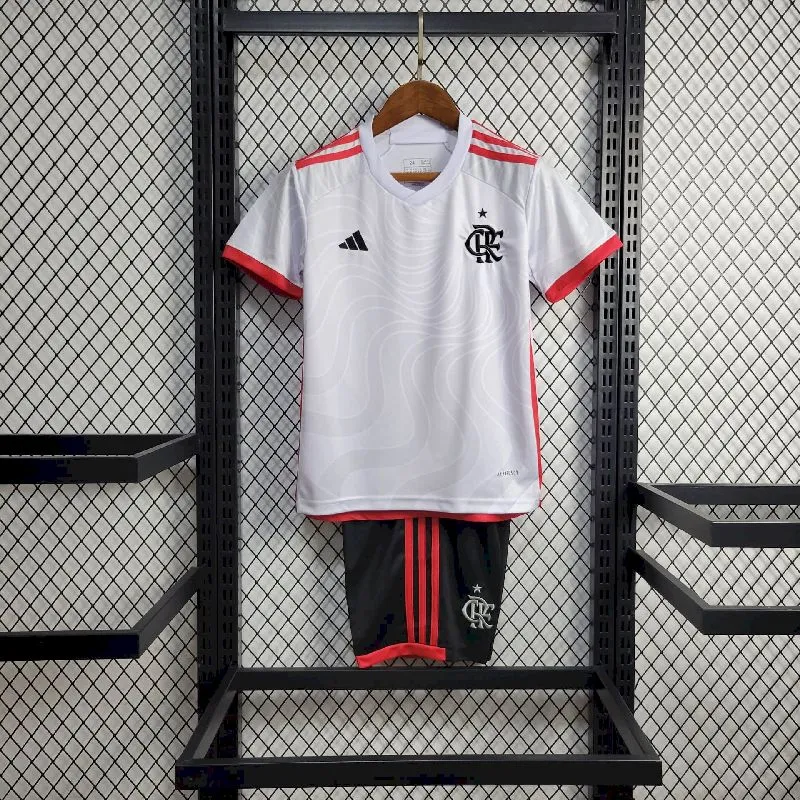 Flamengo 2024/25 Away Kids Kit