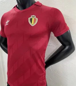 Belgium 1986 World Cup Home Retro Jersey - Image 6