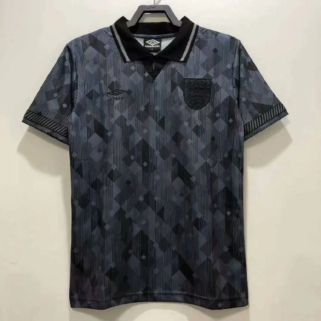 England 1990 Blackout Retro Jersey